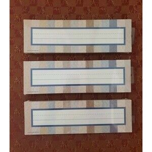 Teacher Created Resources TCR 7137 Name Plates THREE Packs of 36 New Sealed